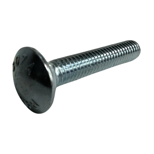 PERNO DE CARRUAJE ZINCADO ACERO GRADO 2 3/8 PULGADAS-16 x 2 PULGADAS ROSCA ESTANDAR