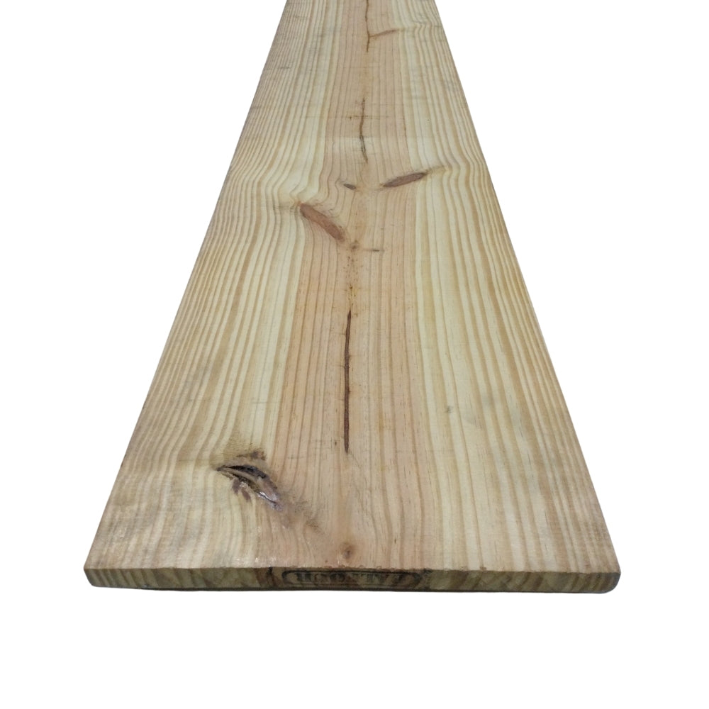 MADERA DE PINO CEPILLADA 1 PULGADA X 12 PULGADAS X 8 PIES