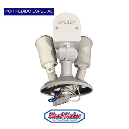 LAMPÁRA C/SENSOR DE MOVIMIENTO BLANCA BV
