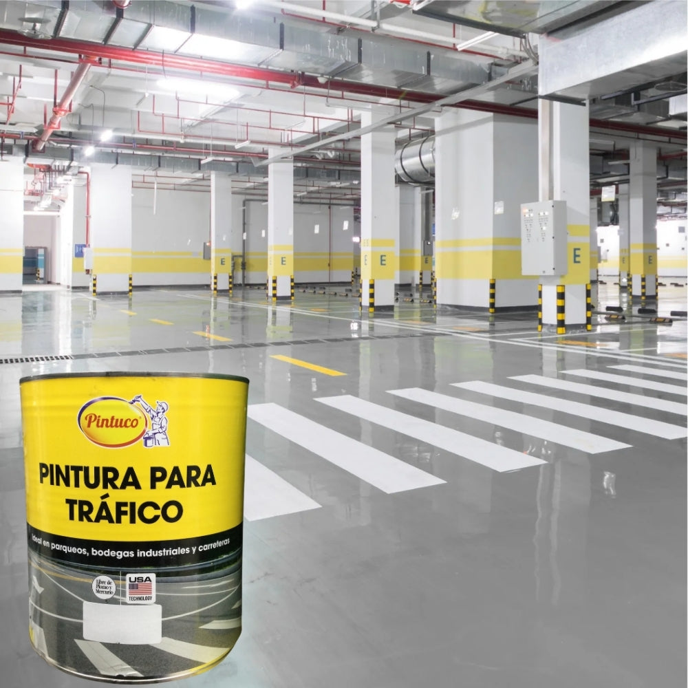 PINTURA PARA TRAFICO BLANCO 1 GL PINTUCO 10299925