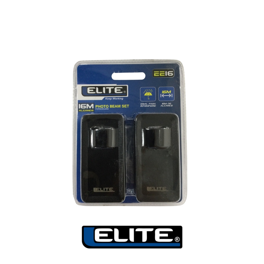 FOTOCELDAS PARA PORTON AUTOMATICO ELITE 16M ALCANCE 12-24V