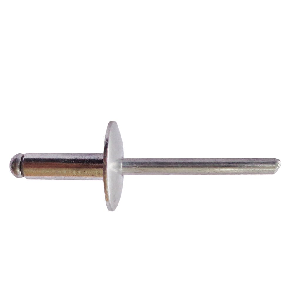 REMACHE CIEGO DE ALUMINIO   3/16  PULGADAS DE ESPESOR   X 0.575 PULGADAS ALTO DE CABEZA