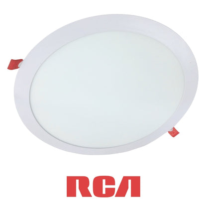 PANEL LED REDONDO EMPOTRABLE CCT 24W 1920LM 3000K/4000K/6500K 85-277V 316*295*30MM RCA (RLRL24CCT)