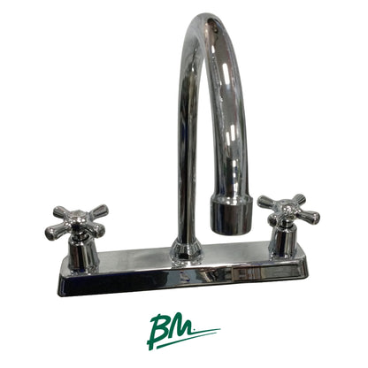 LLAVE PARA FREGADOR DE 8 PULGADAS MANIJA CRUZ IDEAL BM-C50104