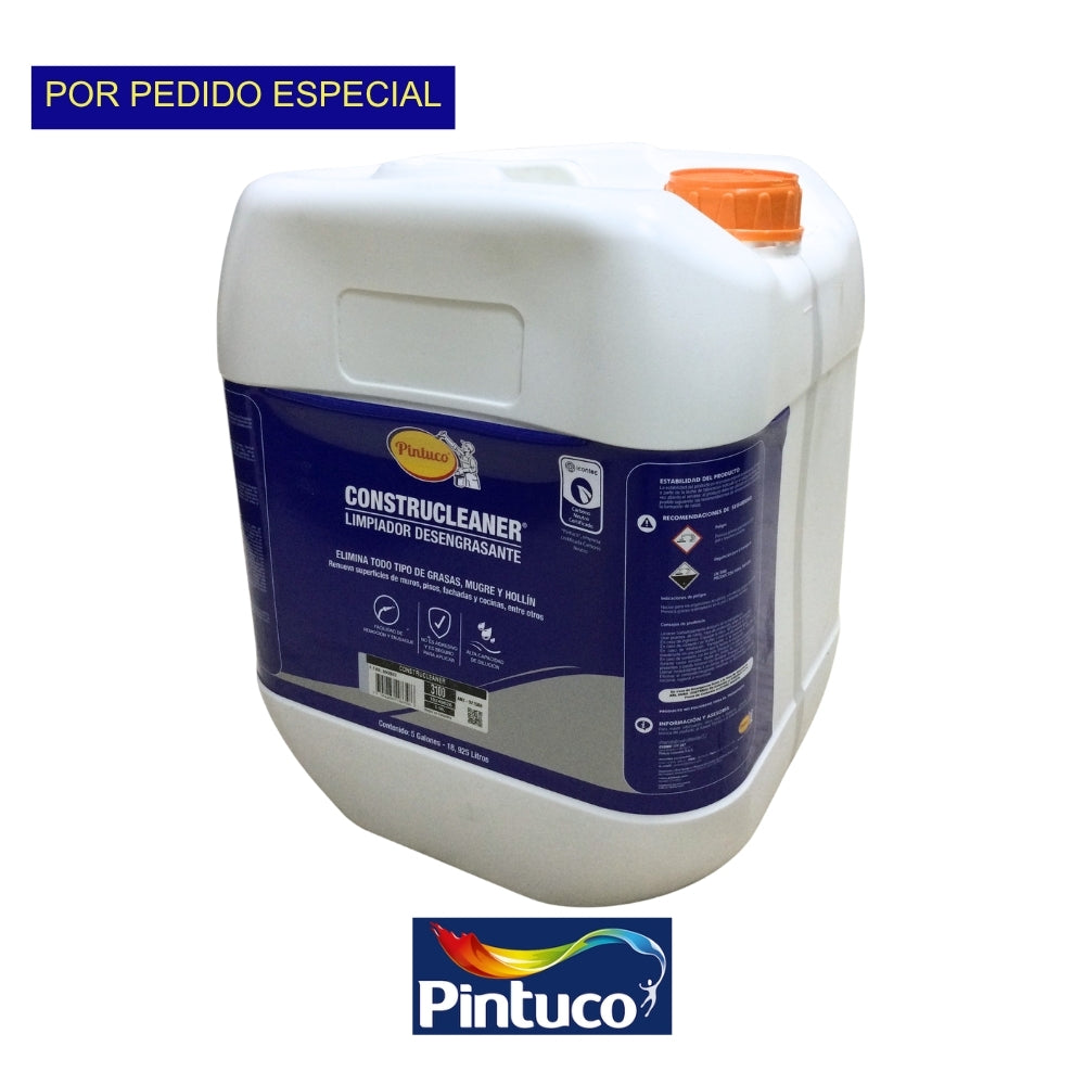 CONSTRUCLEANER LIMPIADOR DESENGRASANTE 3100 TANQUE 5 GL
