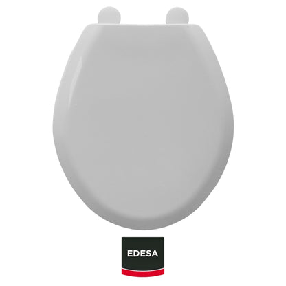 ASIENTO  BLANCO REDONDO  PARA INODORO EDESA