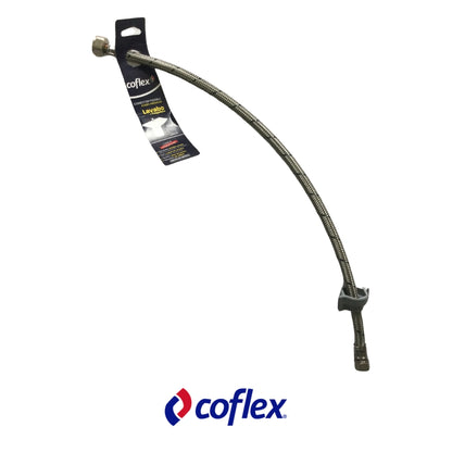 TUBO DE ABASTO LAVAMANO Y FREGADOR 3/8 IN X1/2 IN FIP X 20 IN DE ACERO INOXIDABLE B-SFC-A20 COFLEX