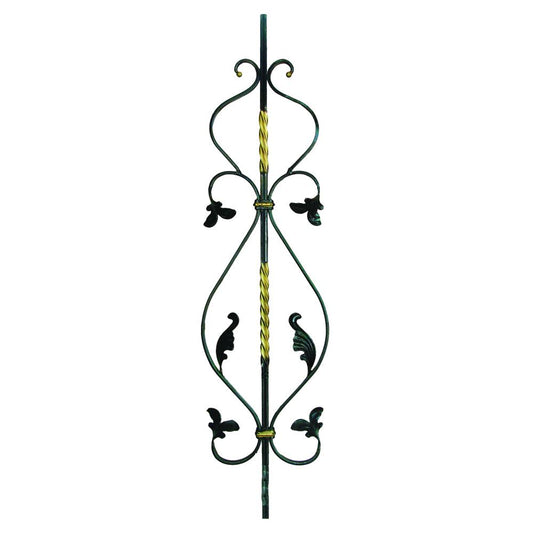 PANEL DE HIERRO FORJADO  12X12X235X900mm - 52/2