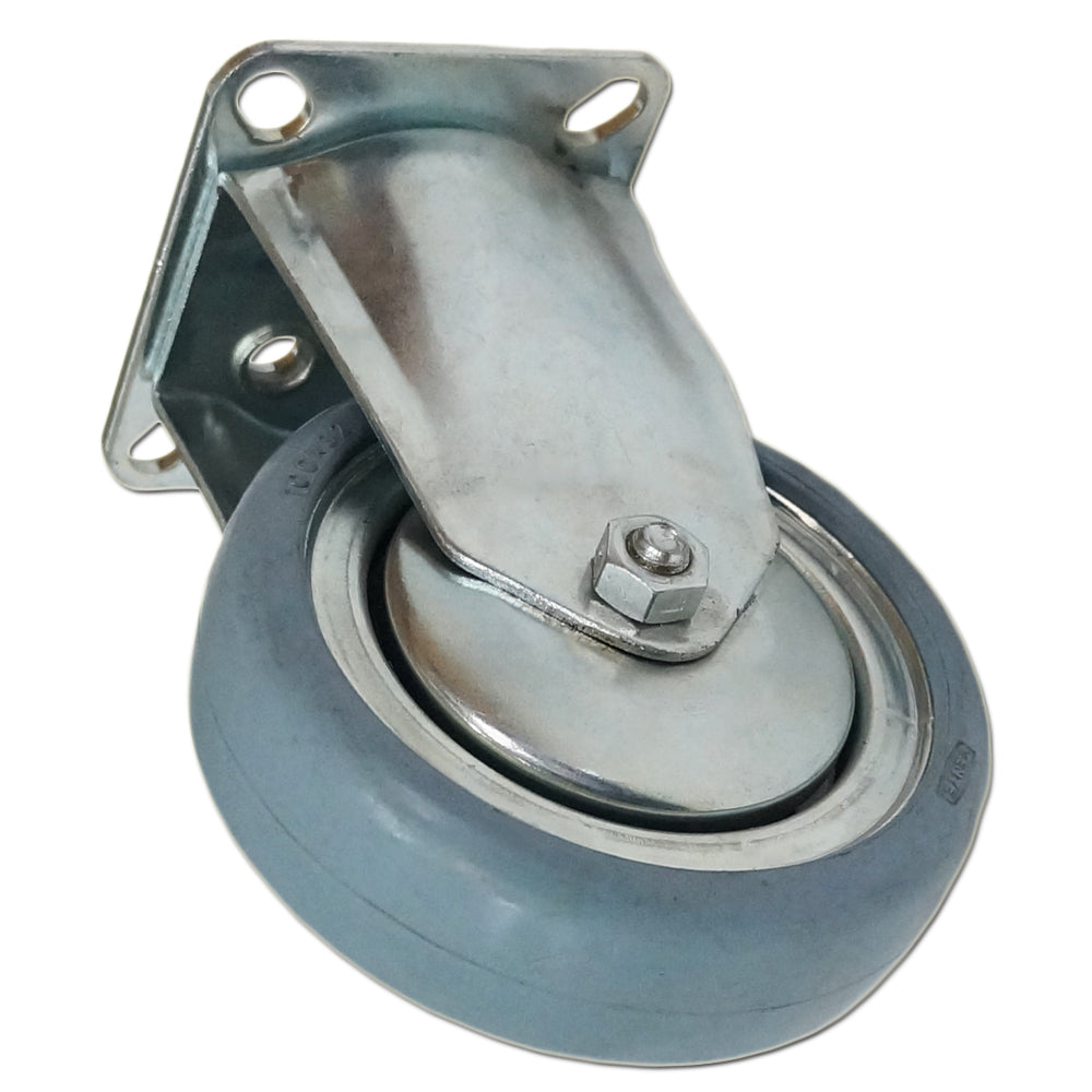RODAJA DE  CAUCHO RIGIDA 4 PULGADAS X 1 1/4 PULGADAS 80 KILOGRAMOS TENTE-ROLLEN