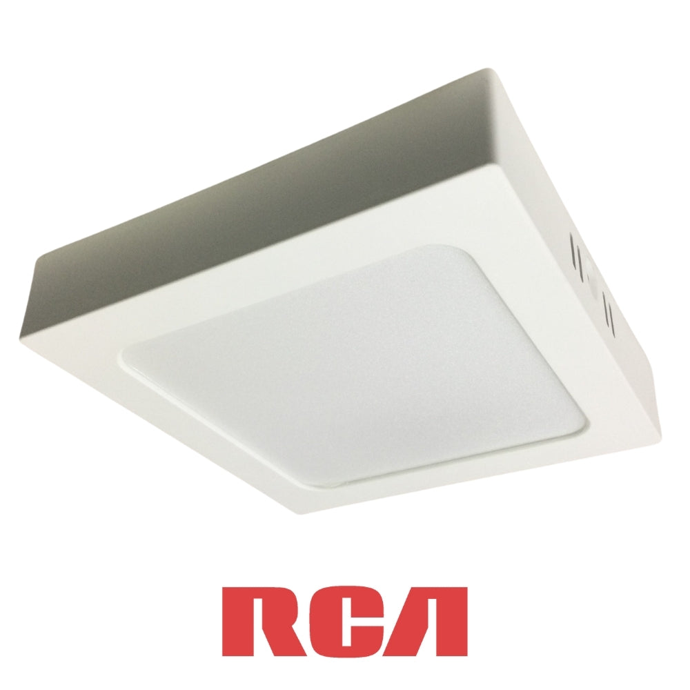 PANEL LED CUADRADO SOBREPUESTO 12W LUZ DIA 85-277V 840LM RCA (RLCSLD12W)