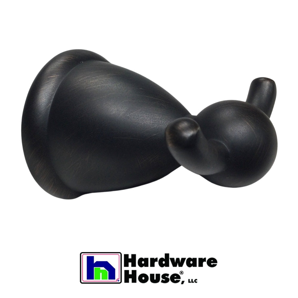 GANCHO PARA BATA DOBLE HIGHLAND MONTAJE CON TORNILLO OCULTO 2.68 PULGADAS BRONCE CLÁSICO 15517840