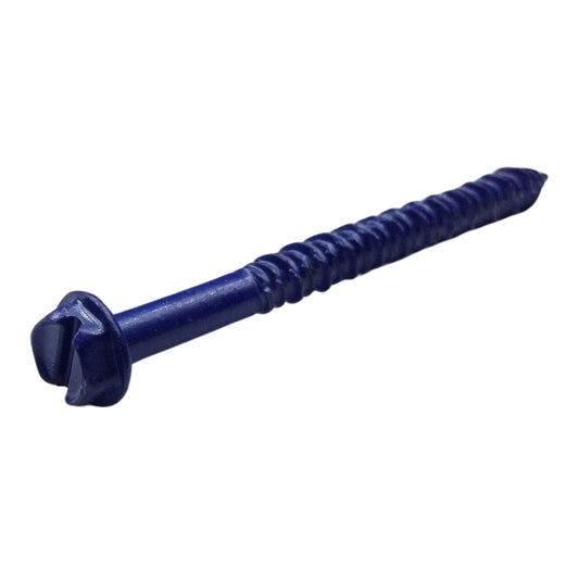 TORNILLO AZUL-RUSPERT PARA CONCRETO CAB HEX RAN 3/16 PULGADAS x 2-1/4 PULGADAS