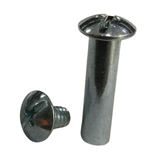 TORNILLO DE UNION Y CASQUILLO ACERO 1 PULGADAS