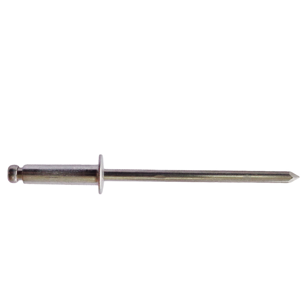 REMACHE CIEGO DE ALUMINIO 1/8 PULGADAS DE ESPESOR X 0.462 PULGADAS ALTO DE CABEZA
