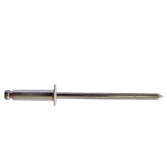 REMACHE CIEGO DE ALUMINIO 1/8 PULGADAS DE ESPESOR X 0.462 PULGADAS ALTO DE CABEZA