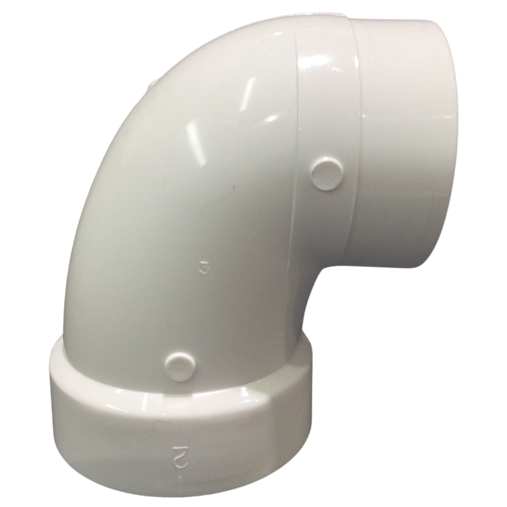 CODO 90° PVC DWV 50MM-2 PULGADAS SANITARIO LIVIANO C/C