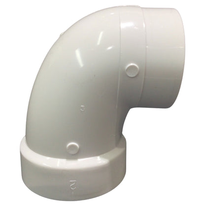 CODO 90° PVC DWV 50MM-2 PULGADAS SANITARIO LIVIANO C/C