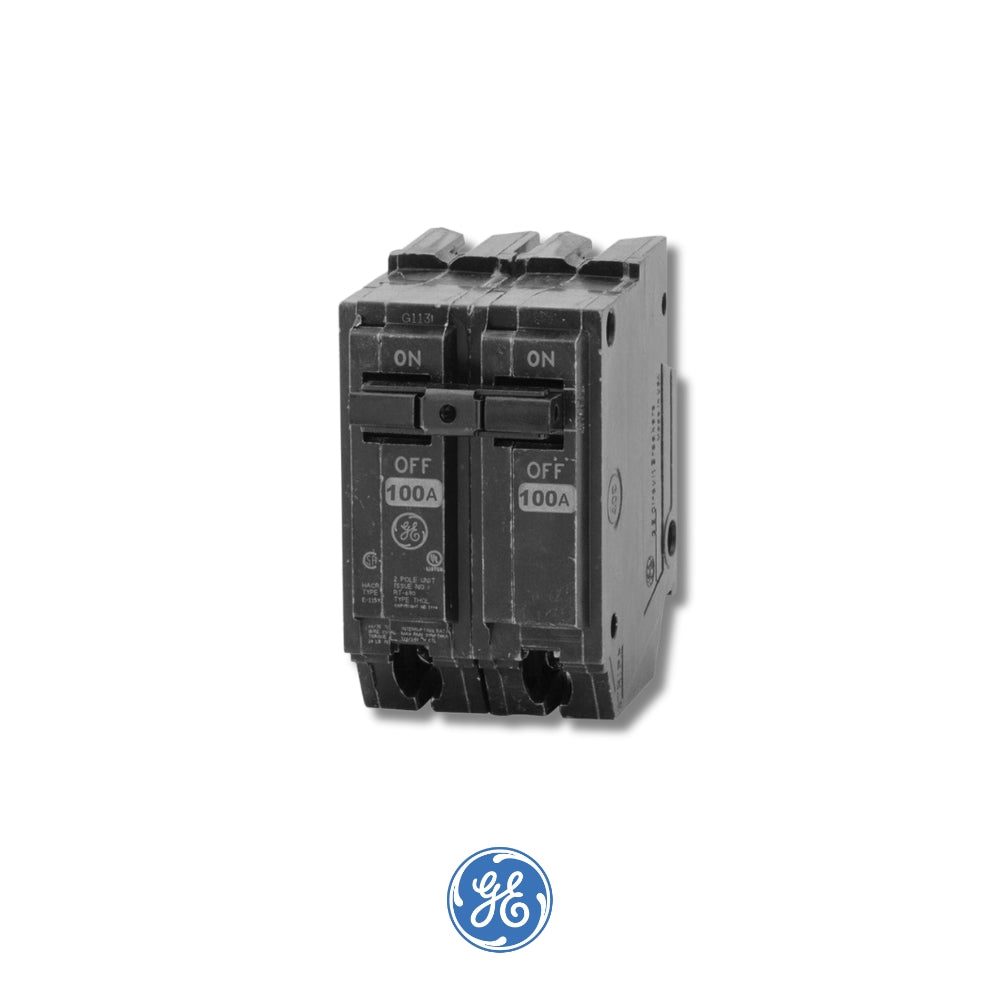 BREAKER 100A 2 POLOS THQL21100 120/240V 10KA GENERAL ELECTRIC / ABB