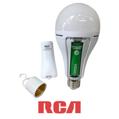 BOMBILLO LED RECARGABLE DE EMERGENCIA E27 12W DAYLIGHT 6500K 1080LM 85-265V RCA (RLA60DEM12W)