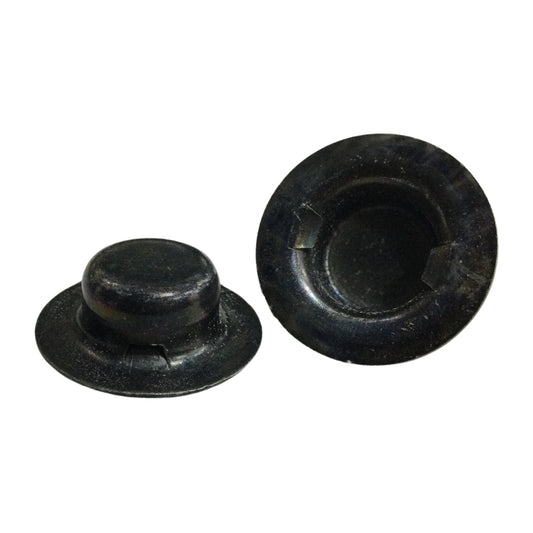 TUERCA DE SOMBRERO A PRESION NEGRA 1/2 PULGADAS