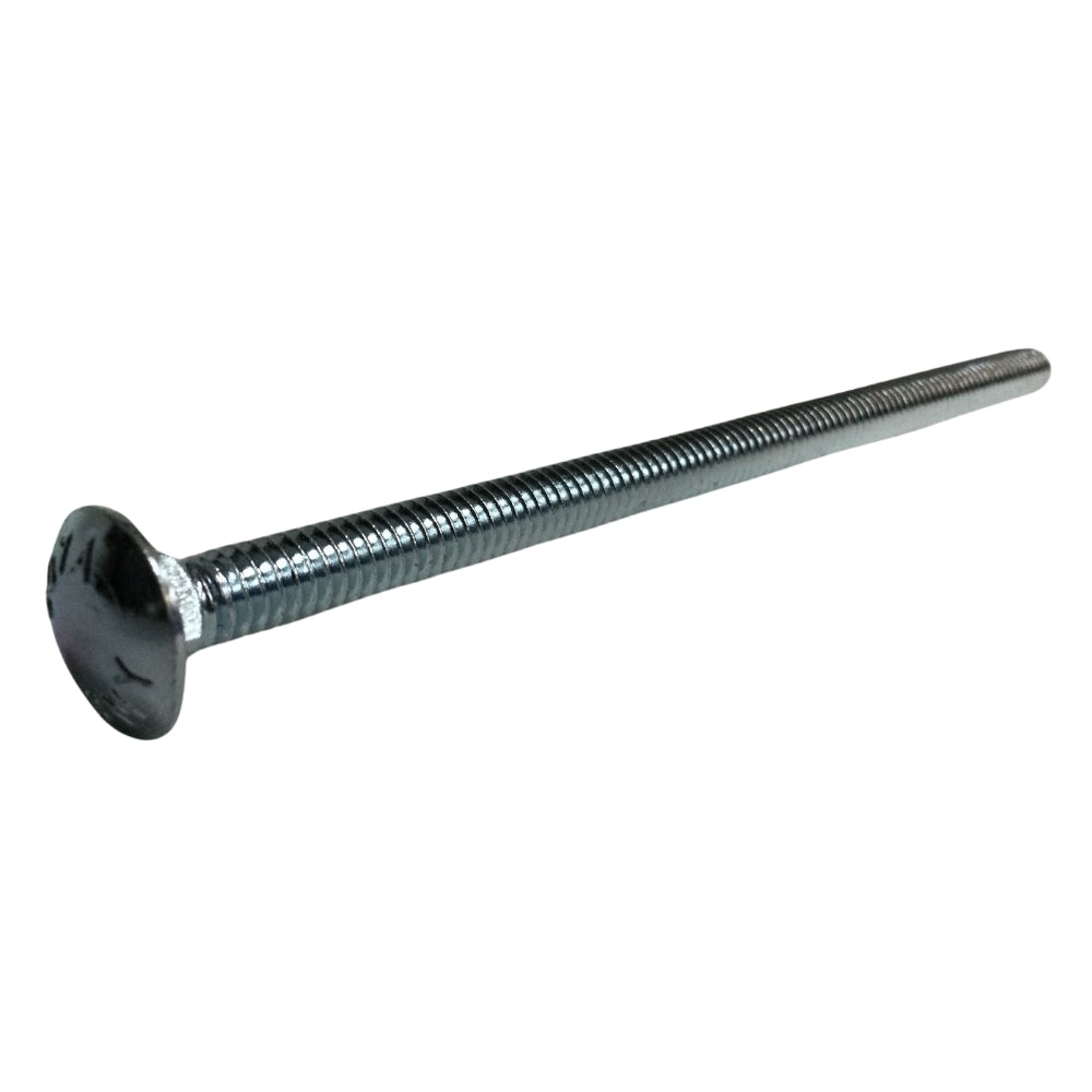 PERNO DE CARRUAJE ZINCADO ACERO GRADO 2 1/4 PULGADAS-20 x 5 PULGADAS ROSCA ESTANDAR