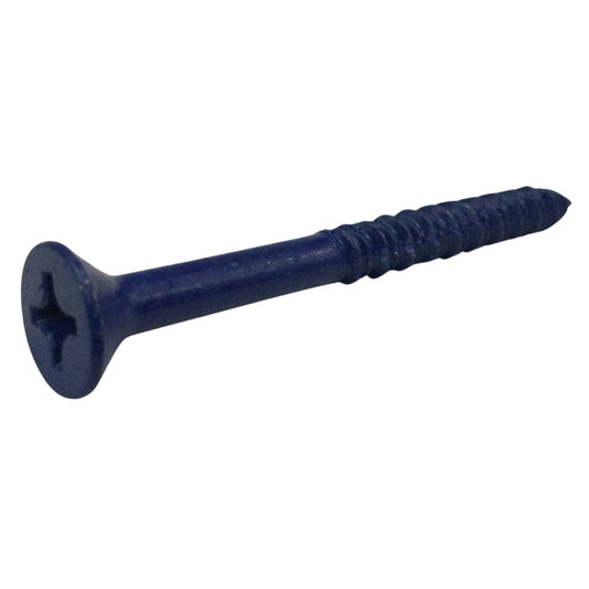 TORNILLO AZUL-RUSPERT PARA CONCRETO CAB PLANA PHILLIPS 1/4 PULGADAS x 2 3/4 PULGADAS