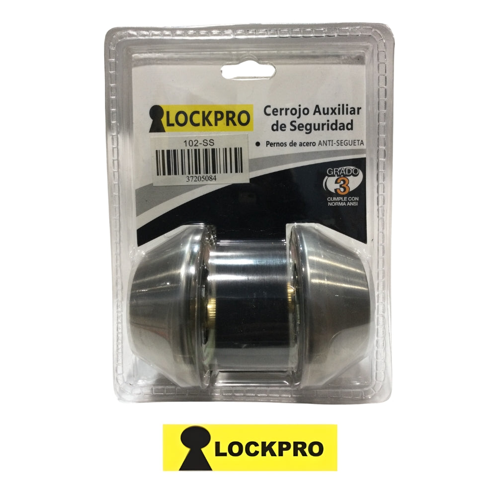 CERROJO LLAVE-LLAVE SATIN NIQUEL 102 LOCKPRO