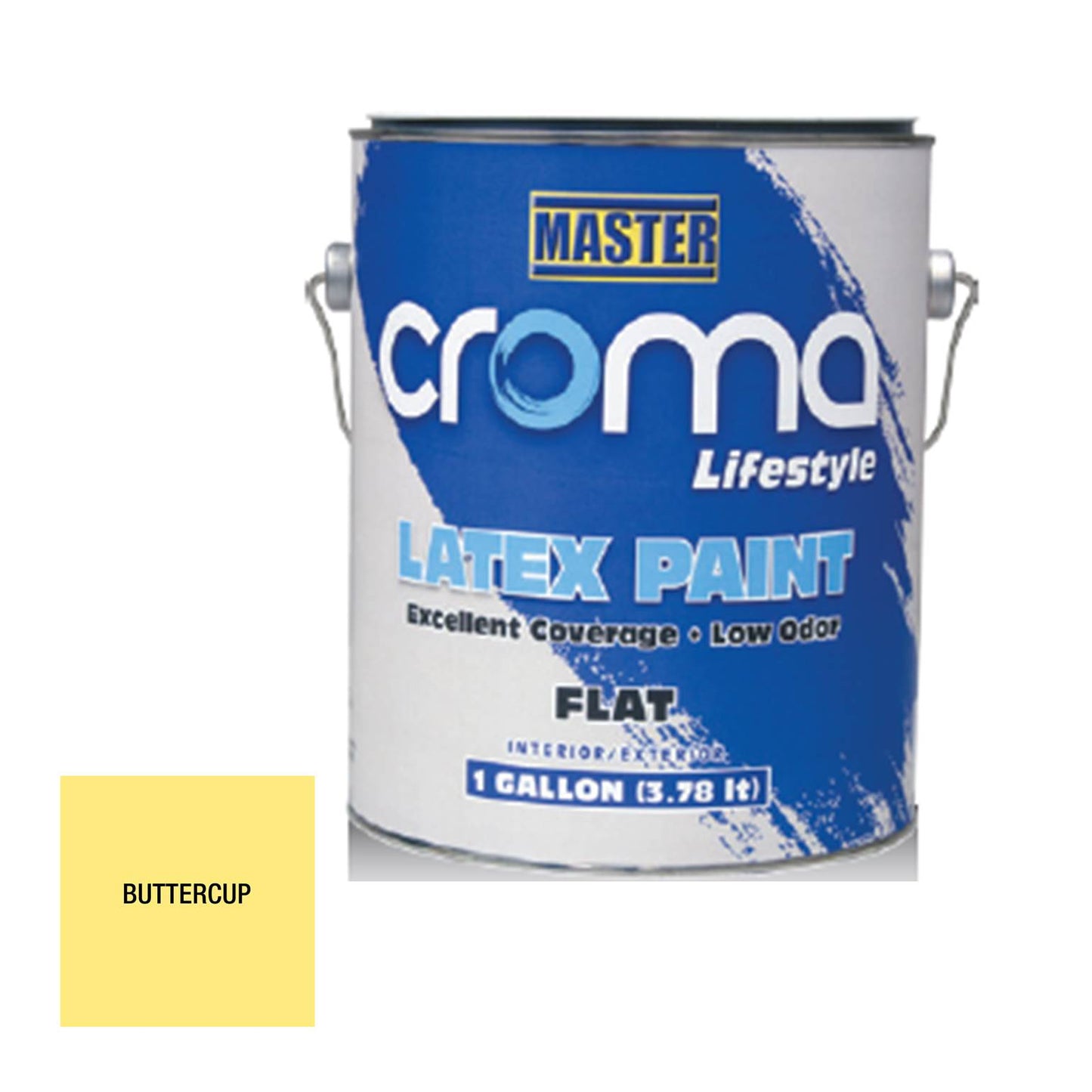 CROMA LATEX FLAT - BUTTERCUP GL PCR1212