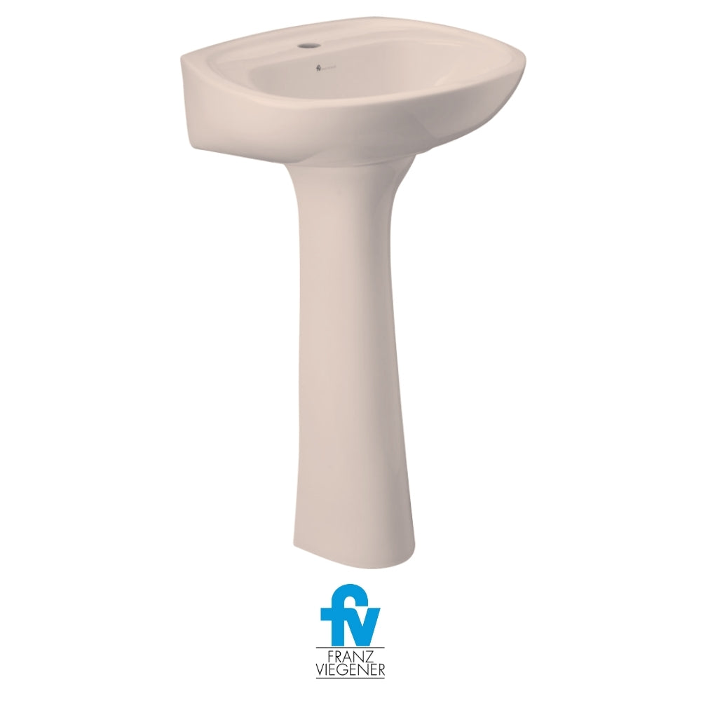 LAVAMANOS CON PEDESTAL FV GALA COLOR CARIBBEAN SHELL E208-CS