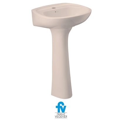 LAVAMANOS CON PEDESTAL FV GALA COLOR CARIBBEAN SHELL E208-CS