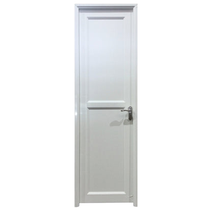 PUERTAS UPVC 2X7 CON MARCO 75MM BLANCO IZQUIERDA PG05 CON BISAGRAS Y CERRADURA