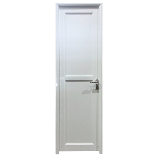 PUERTAS UPVC 2X7 CON MARCO 75MM BLANCO IZQUIERDA PG05 CON BISAGRAS Y CERRADURA