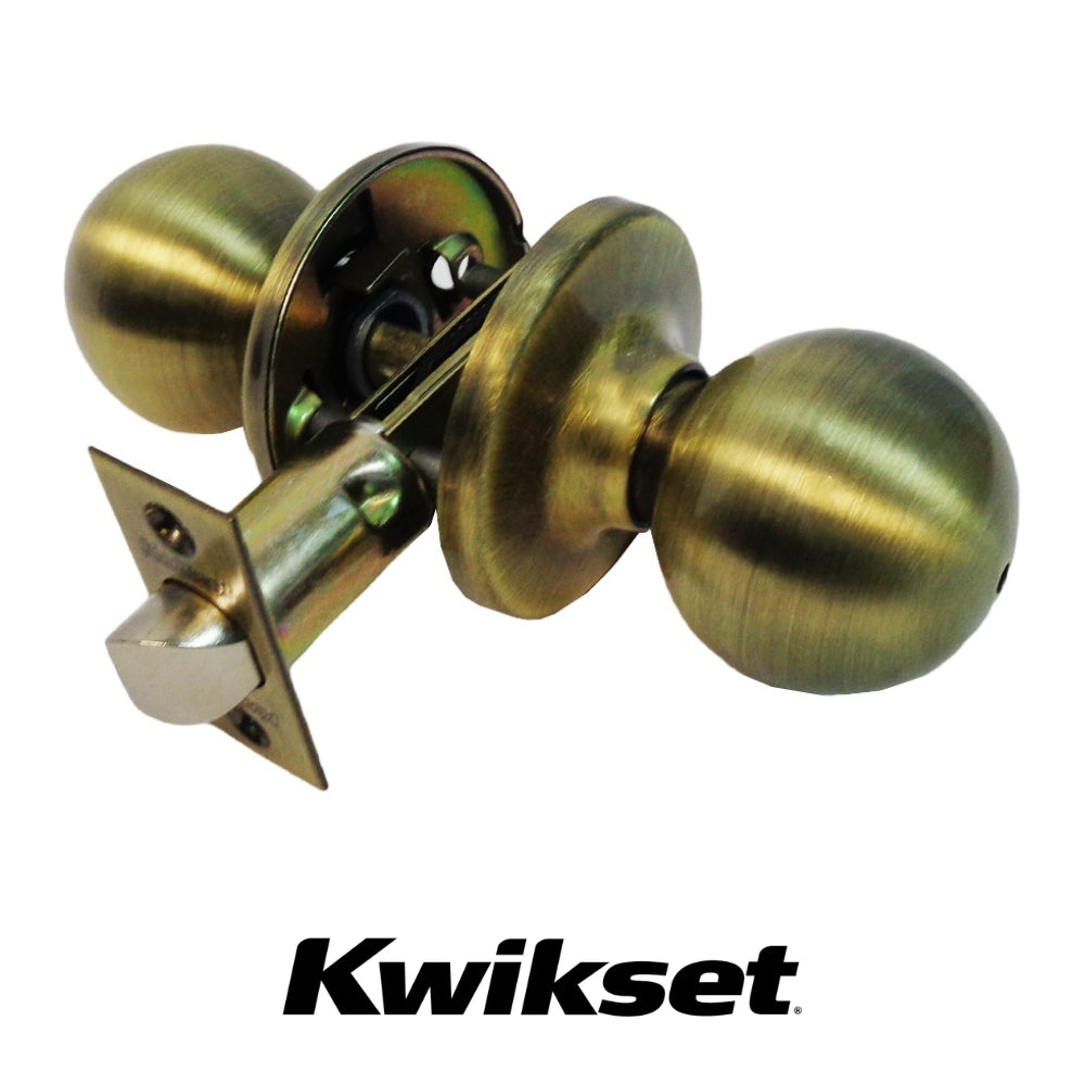 CERRADURA DE BAÑO MODELO POLO ACABADO BRONCE ANTIGUO L170895 KWIKSET