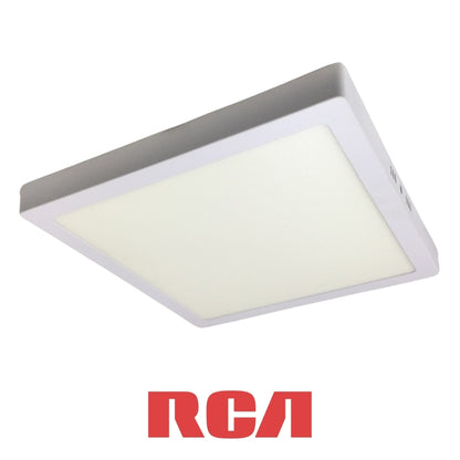 PANEL LED SOBREPUESTO CUADRADO 24W CCT 85-277V RCA (RLCSLN24W)