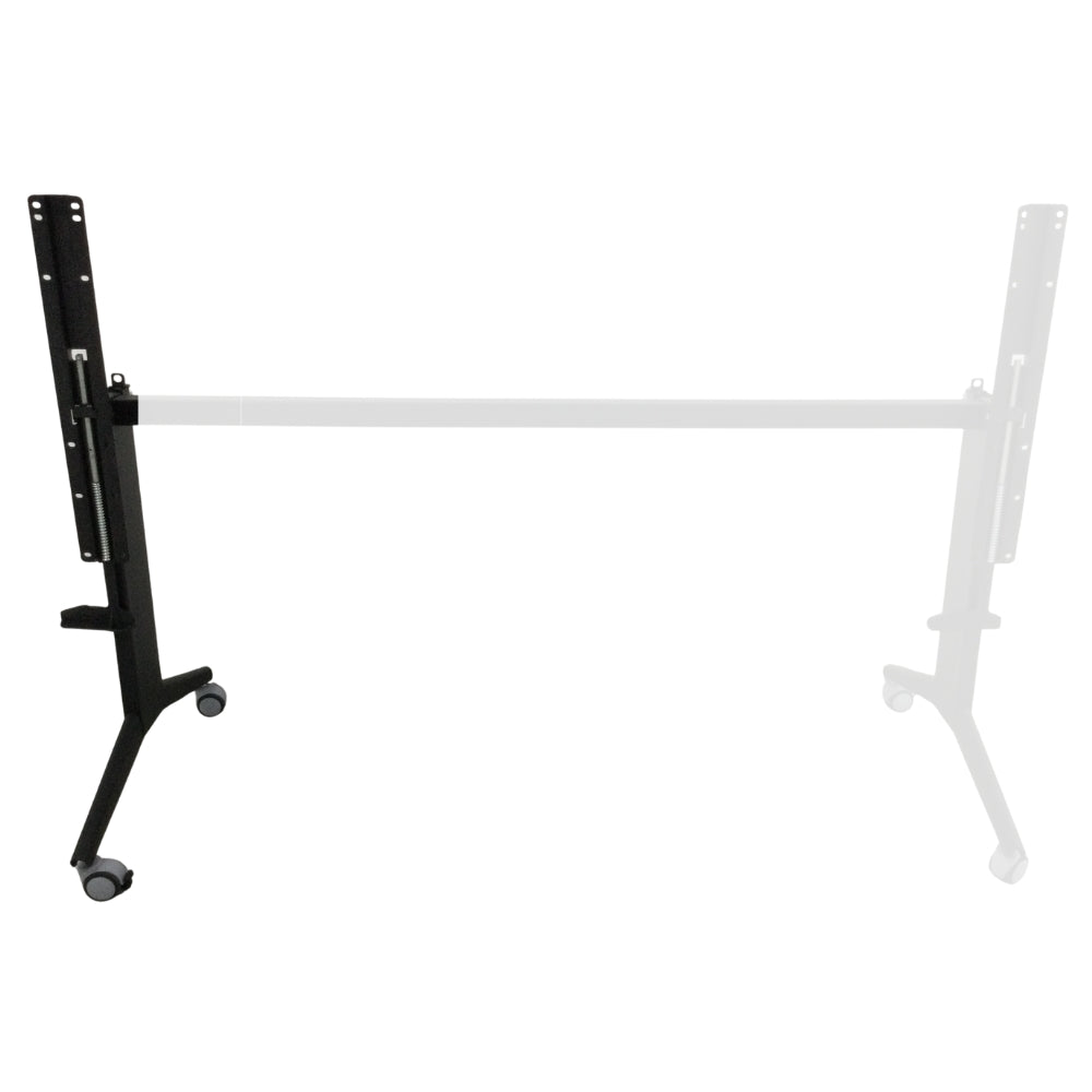 PATAS DE ESCRITORIO LIFE FOLDING METAL LEG 800 MM IZQUIERDO BLACK RIVAL