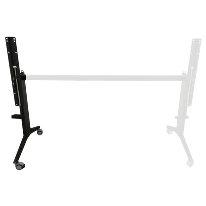 PATAS DE ESCRITORIO LIFE FOLDING METAL LEG 800 MM IZQUIERDO BLACK RIVAL