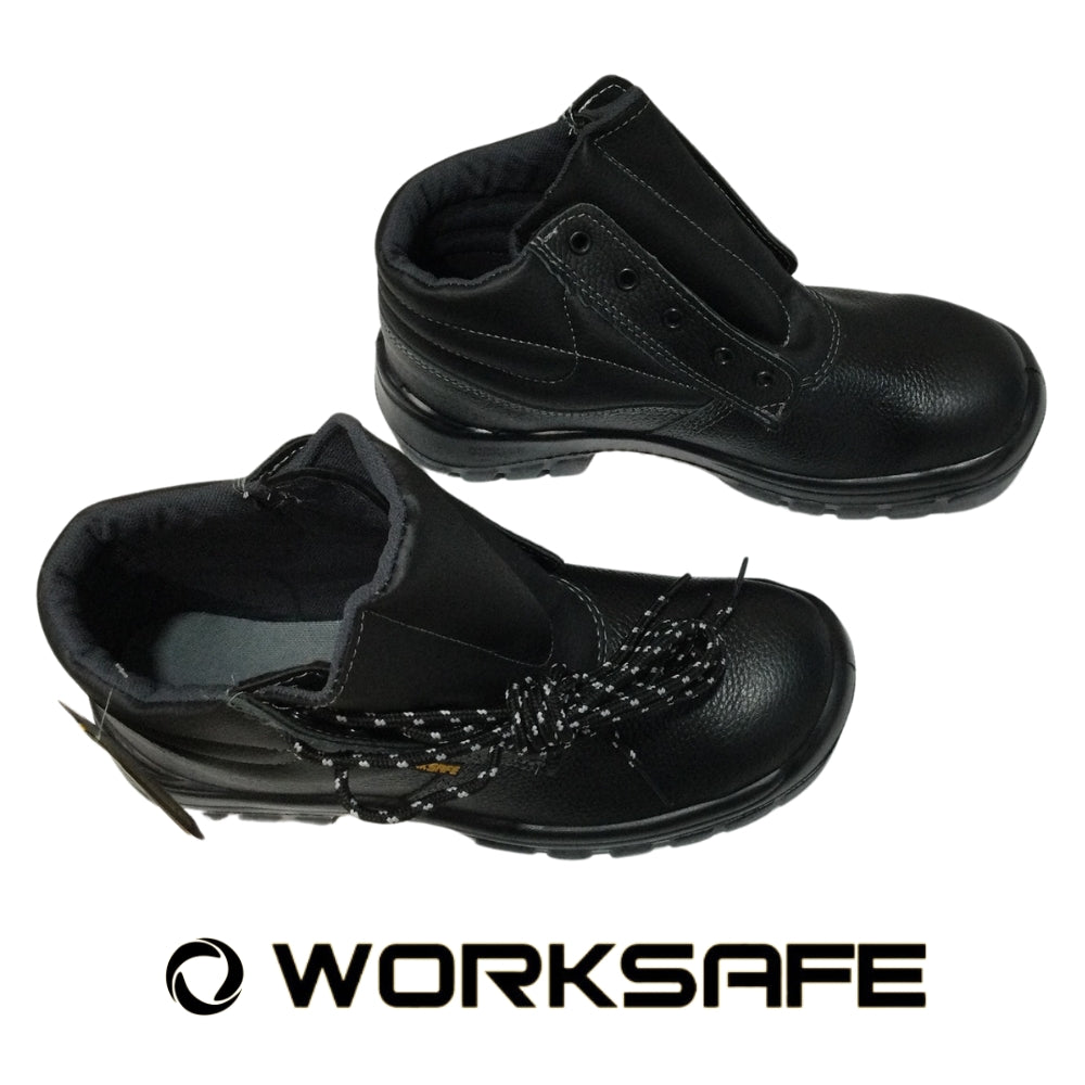 BOTA DE SEGURIDAD CUERO #45/12 ISO 20345