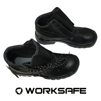 BOTA DE SEGURIDAD CUERO #45/12 ISO 20345