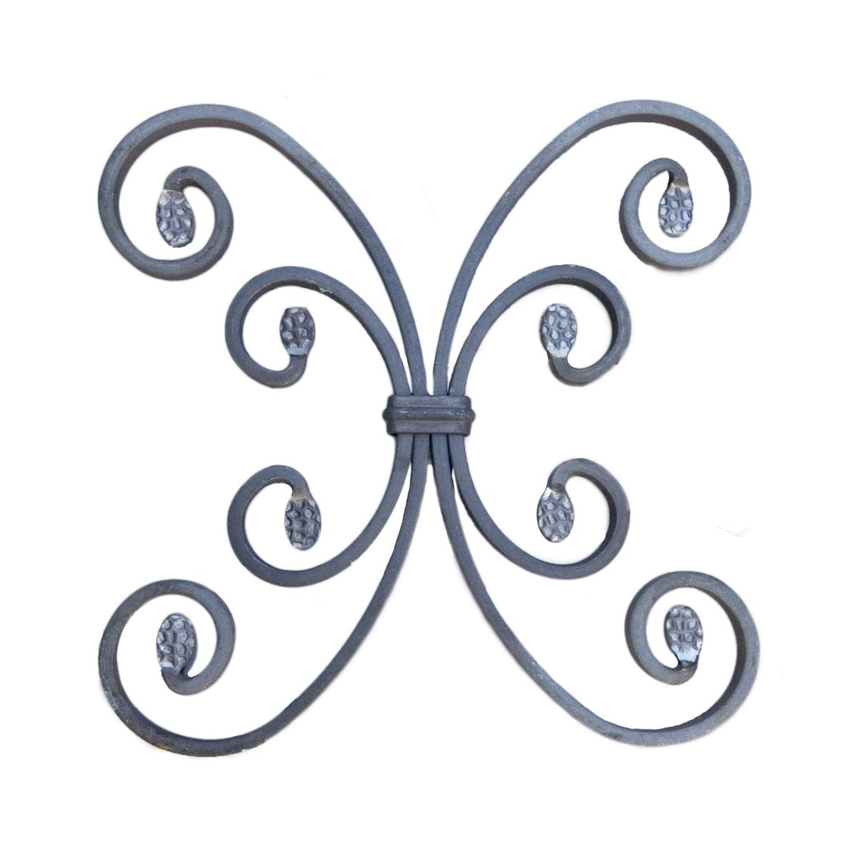 PLACA CIRCULAR DE HIERRO FORJADO 12X6X250mm - 33/2
