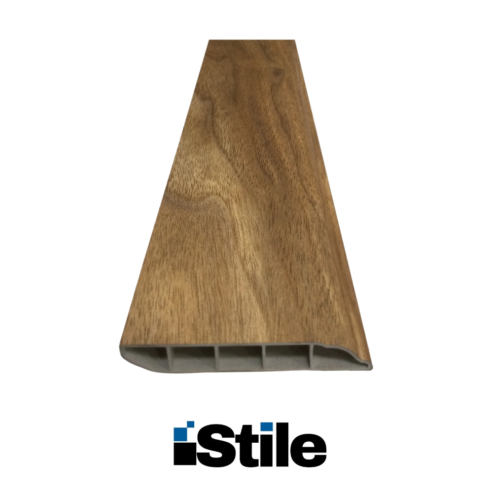 ZOCALO PARA PISO PVC-SPC ROBLE MARRON INDIO 2400x70x12MM SPC-HYW-73057