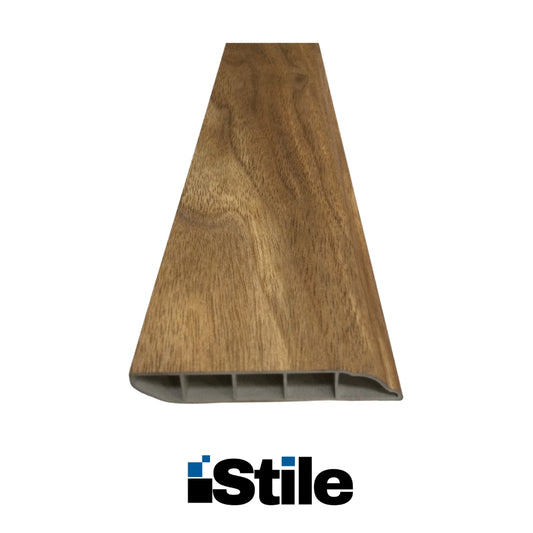 ZOCALO PARA PISO PVC-SPC ROBLE MARRON INDIO 2400x70x12MM SPC-HYW-73057