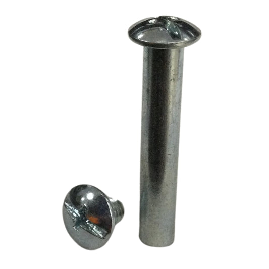 TORNILLO DE UNION Y CASQUILLO ACERO 1-1/2 PULGADAS