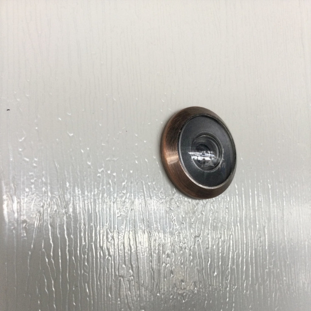 PUERTA MULTIPUNTOS GALVANIZADA 6 PANELES CON CERRADURA DIGITAL 3 PIES X 7 PIES ACABADO BLANCO IZQUIERDA SECURE