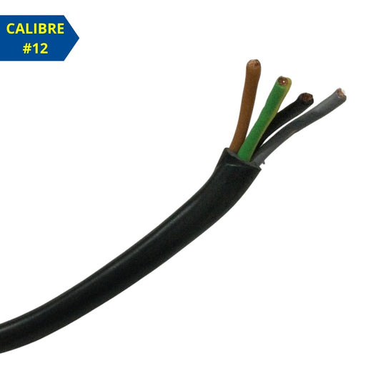 CORDON CAUCHO TSJ-N 4X12 AWG