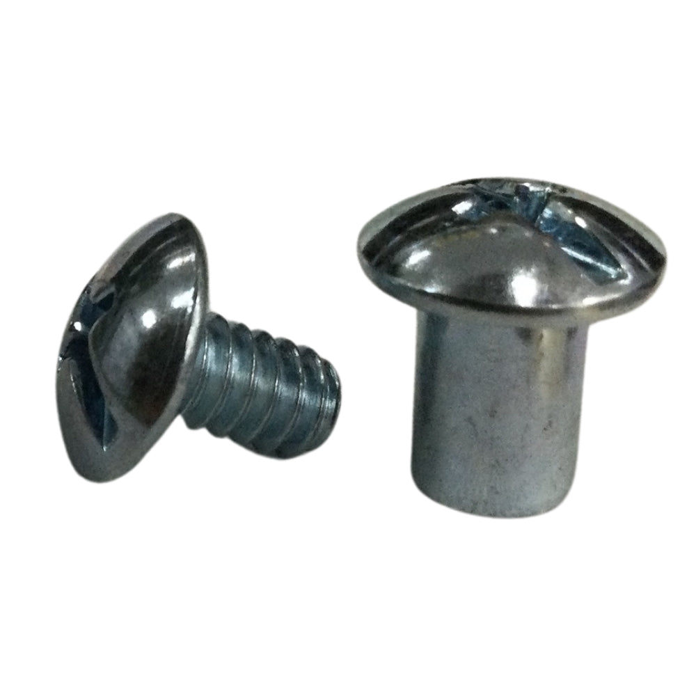TORNILLO DE UNION Y CASQUILLO ACERO 3/8 PULGADAS