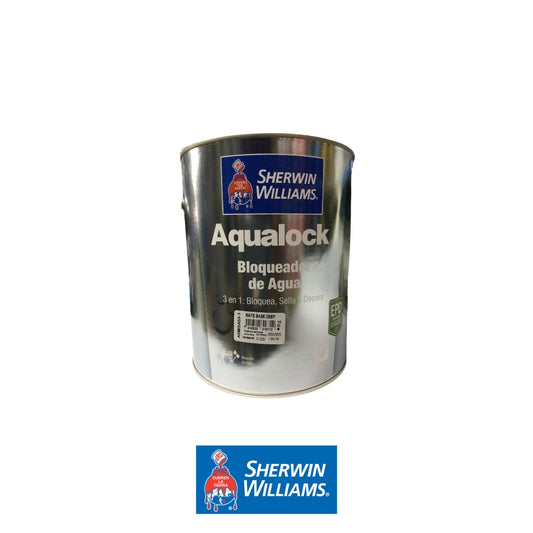 PINTURA AQUALOCK BLOQUEADOR DE AGUA MATE DEEP GL A5WSA53-1 SHERWIN WILLIAMS