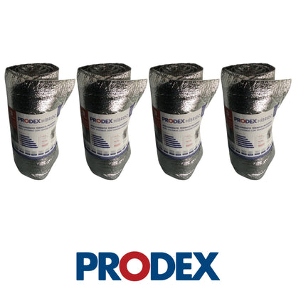 AISLANTE HIBRIDO TÉRMICO/ACÚSTICO 2 PULGADAS X 16 PULGADAS X 8´ FIBRA MINERAL PQT 4 ROLLOS PRODEX