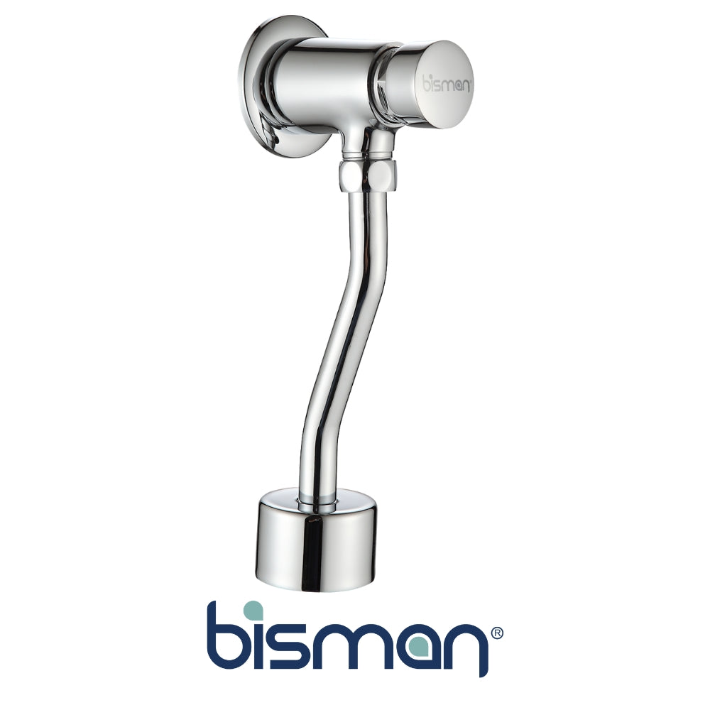 FLUXOMETRO PARA URINAL BMUV001 7-1/2 X 4-1/8 IN BRASS CHROME PLATED