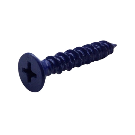 TORNILLO AZUL-RUSPERT PARA CONCRETO CAB PLANA PHILLIPS 3/16 PULGADAS x 1-1/4 PULGADAS