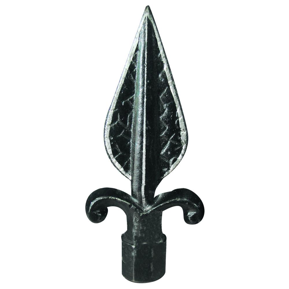 PUNTA  LANZA DECORATIVA DE HIERRO FORJADO 25X155X14mm - 735/3